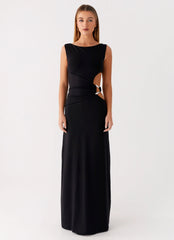 Jayana Maxi Dress - Black