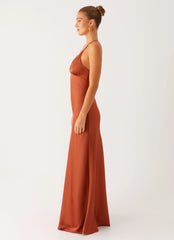 Sundowner Maxi Dress - Rust