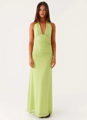Kerrie Maxi Dress - Lime