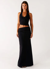 Chella Maxi Dress - Black