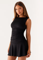 Kelda Mini Dress - Black