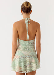 When I Move Mini Dress - Mystic Paisley