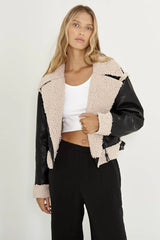 Billie Aviator Jacket Black