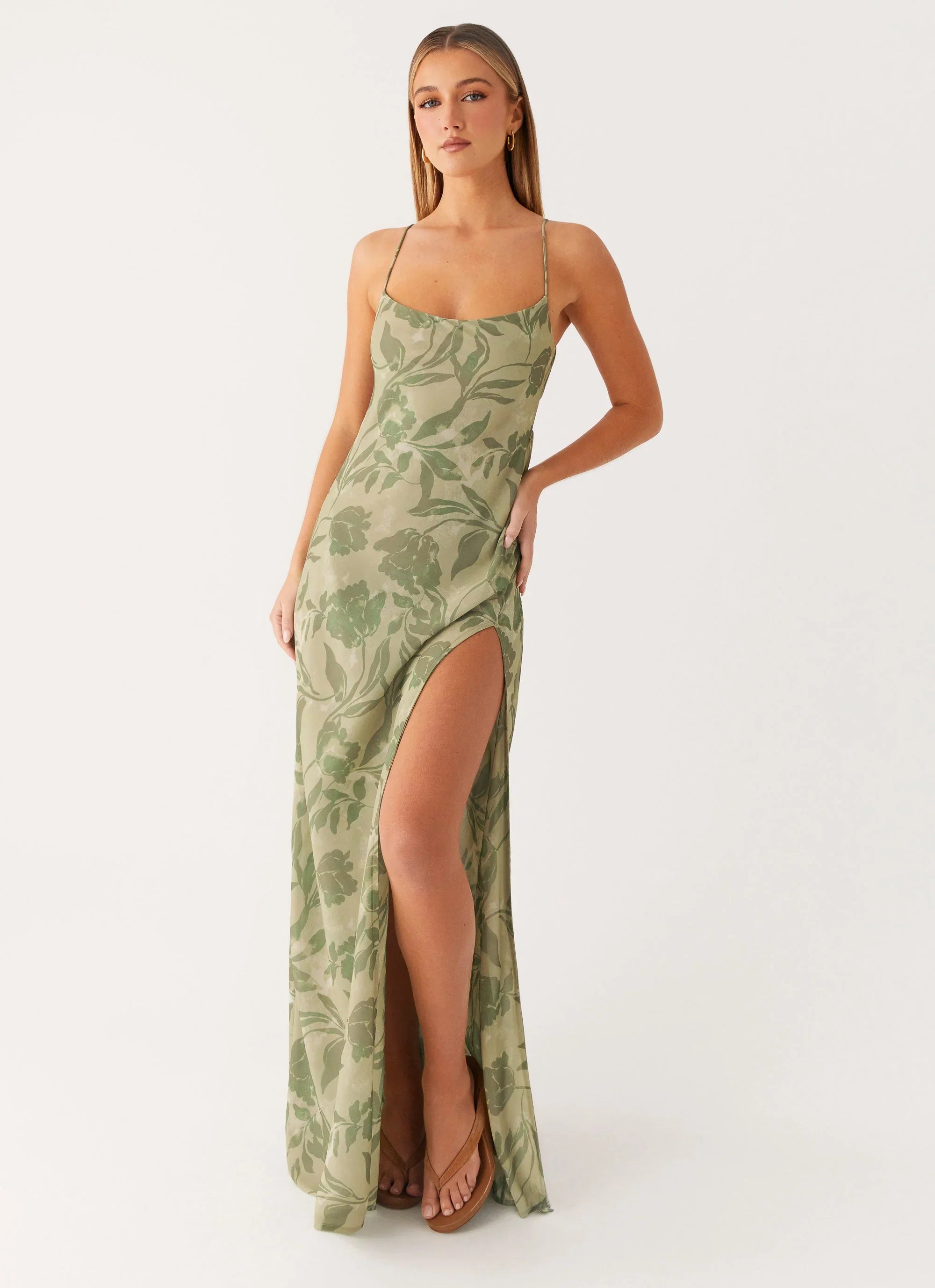 Alouette Maxi Dress - Jade Fern