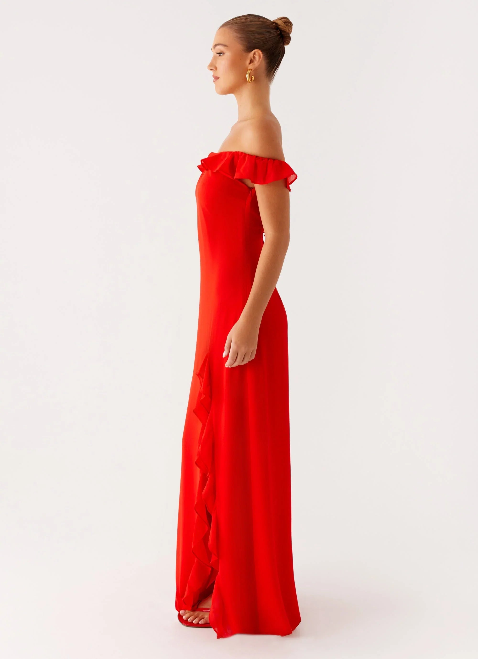 Braxton Maxi Dress - Red