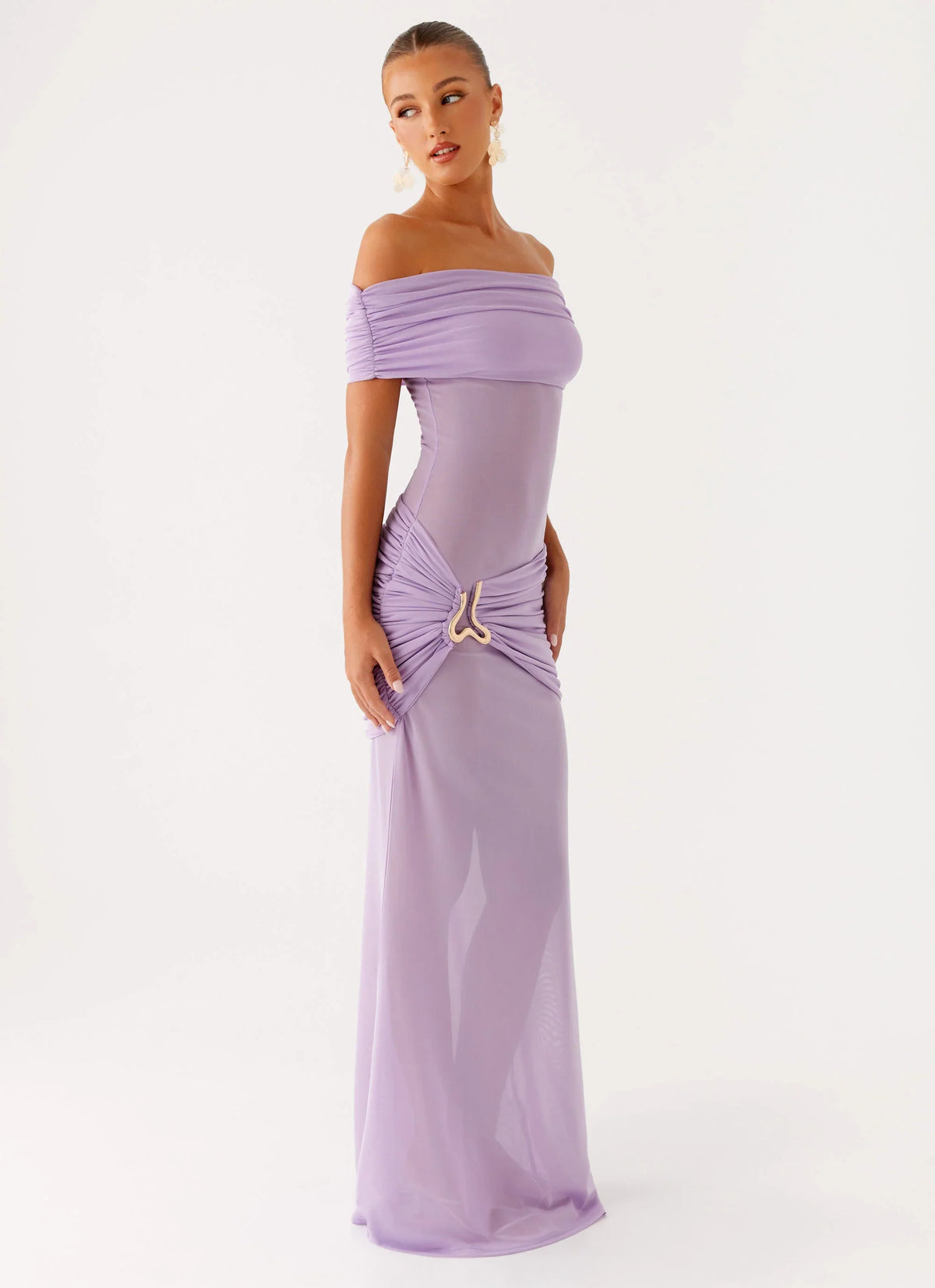 Benji Maxi Dress - Lilac