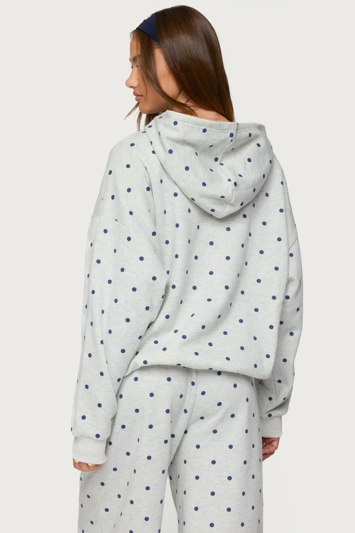 NY Babe Polka Dot Hoodie